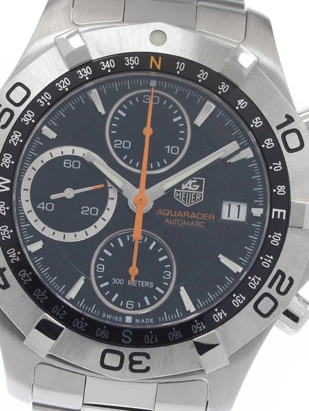 TAG HEUER Aqua racer CAF2113.BA0809 Chronograph Mariner Automatic Men's_947214